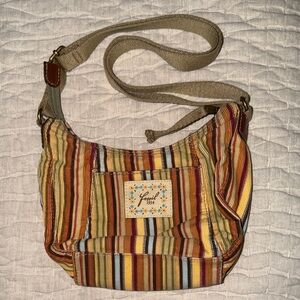 Fossil 1954 Corduroy Multicolor Bag/Crossbody.